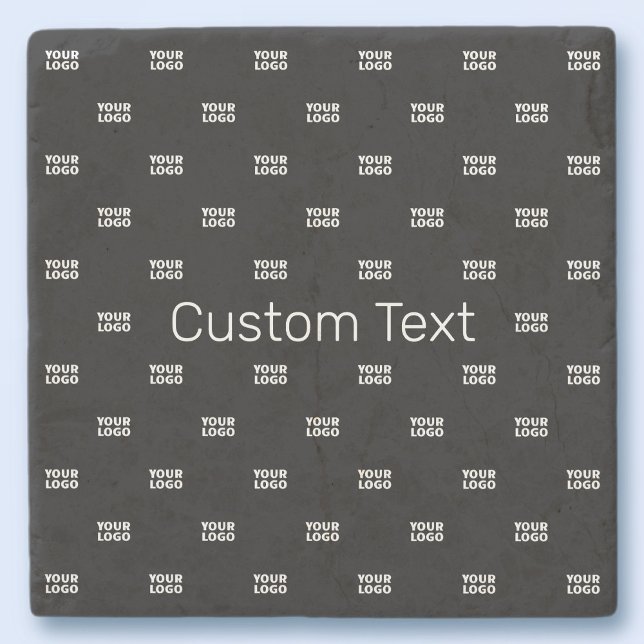 Modern Logo or Design Pattern with Any Image  Stone Coaster (Creator Uploaded)