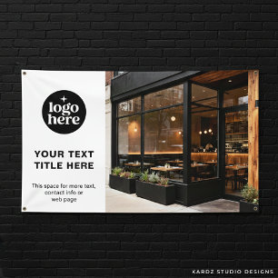 Modern Logo Photo Professional Business  Banner