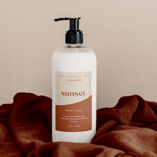 Modern Logo Product Label