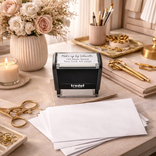 Modern Logo Script   Self-inking Stamp (Creator Uploaded)