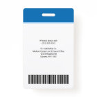 Modern Logo Template Employee Photo Name Nurse ID