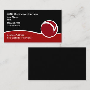 Modern Logo Unique Business Services Cards 
