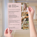 Modern Logo White Event Planner Pink Promotional  Flyer<br><div class="desc">Promote your event planning services with this customisable flyer template, designed to make your business stand out. Perfect for wedding planners, corporate event organizers, party coordinators, or celebration specialists, this professional flyer is easy to personalise with your business name, contact information, and services. Use it to showcase your brand, attract...</div>