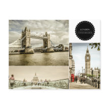 Modern London Postcard