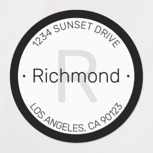 Modern look   Black Grey Address Waterproof