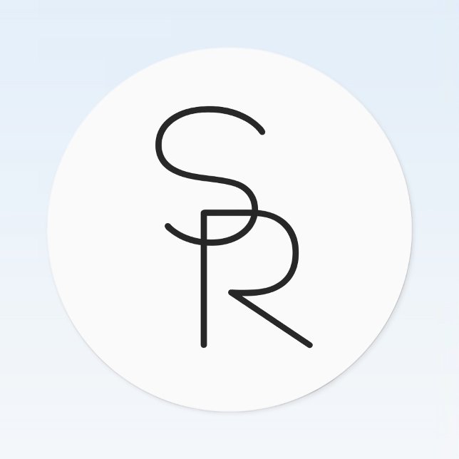 Modern Looking Overlapping Initials (Creator Uploaded)