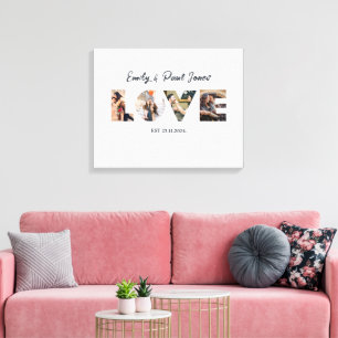 Modern LOVE Canvas Print