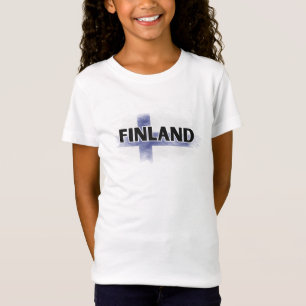 Modern Love Finland Flag Helsinki Souvenir  T-Shirt