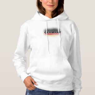 Modern Love Germany Flag Europe Souvenir Hoodie