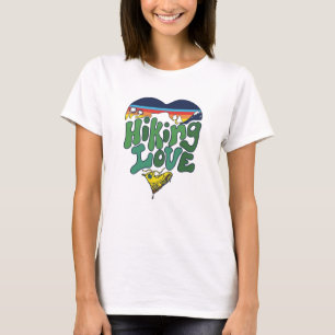 Modern Love Hiking Adventure Mountain Nature Lover T-Shirt