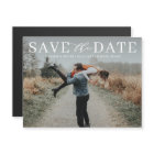 Modern Love Mix Typography Photo Save the Date II