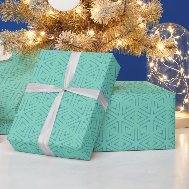 Modern Love Monogram Sparkling Mother'S Day Wrapping Paper (Holidays)