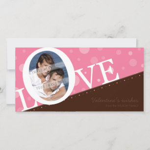 MODERN LOVE PHOTOCARD :: LOVEbubble L5 Holiday Card