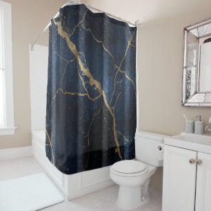Modern Luxury Bathroom & Living Room Window Decor Shower Curtain