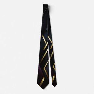 Modern luxury - black coal, green, burgundy tie