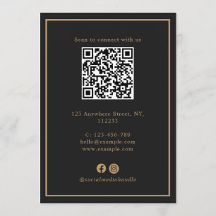 Modern Luxury Black Golden Paw Pet Care Pricing Menu