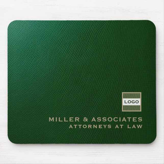 Modern Luxury Company Logo Mouse Mat (Front)