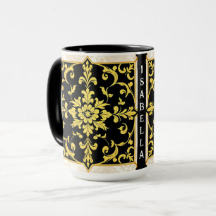 Modern Luxury Elegant Floral Collection Mug