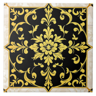 Modern Luxury Elegant Floral Collection Tile