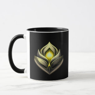 Modern Luxury Emblem Clean Abstract Design Mug