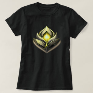 Modern Luxury Emblem Graphic Clean Abstract T-Shirt