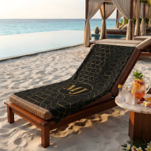 Modern Luxury Gold Monogram Personalised