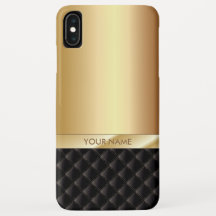 Modern Luxury Gold with Custom Name