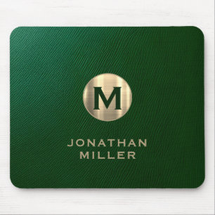Modern Luxury Monogram Mousepad