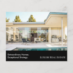 Modern Luxury Real Estate Postcard Bespoke Home Flyer