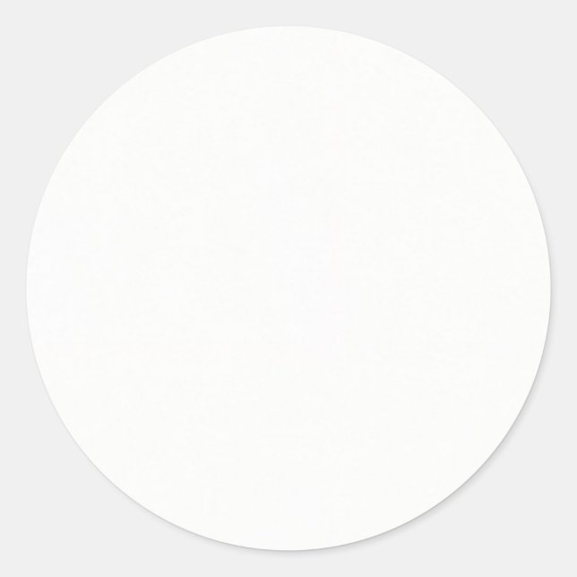 Modern Luxury Wedding Personalisation Classic Round Sticker (Front)