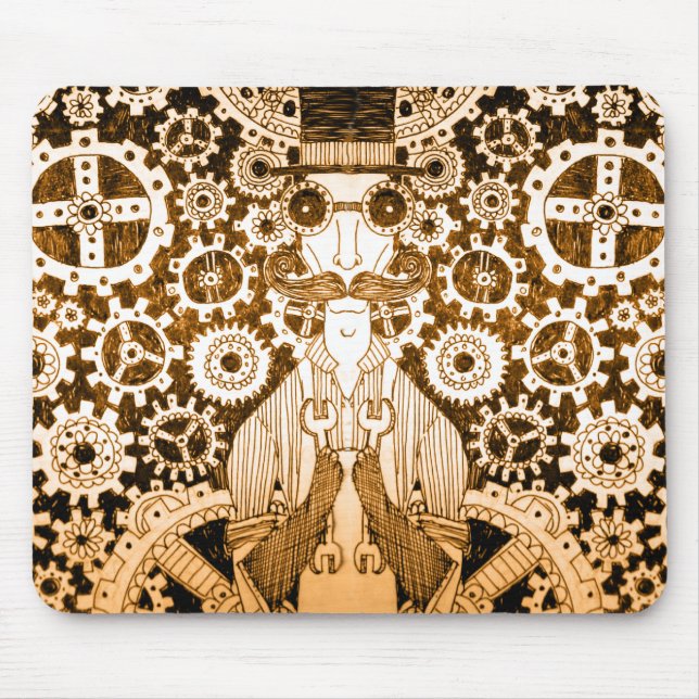 Modern man mouse mat (Front)