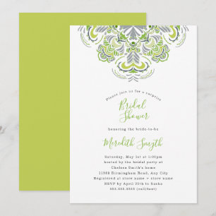 Modern Mandala Bridal Shower Invitation