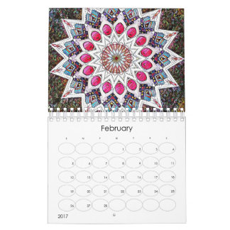 Modern Mandala Calendar