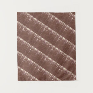 MODERN Mandala LINES -BROWN LIGHT Tapestry