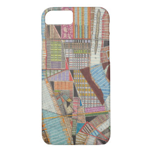 Modern Map of New York II iPhone 8/7 Case