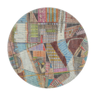 Modern Map of New York II Cutting Board