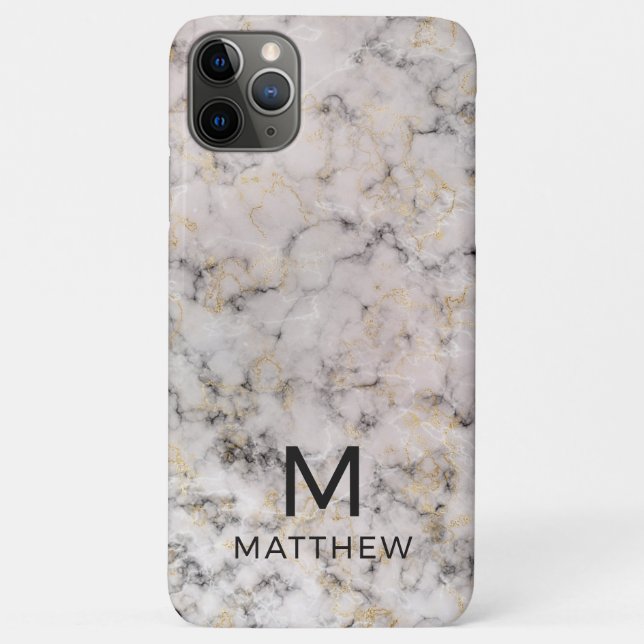 Modern Marble Case-Mate iPhone Case (Back)