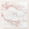 Modern Marble Glitter Monogram Rose Gold ID816