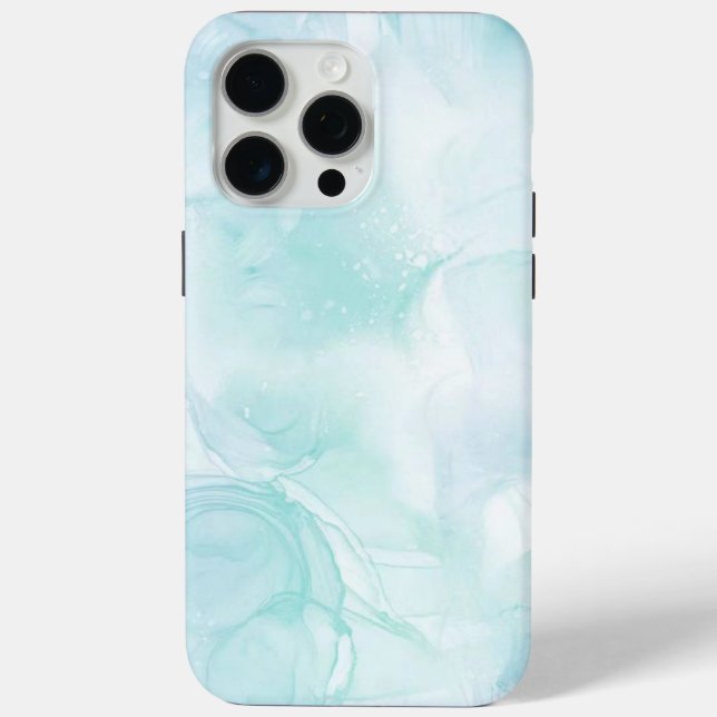  Modern Marble Light Blue Case-Mate iPhone Case (Back)