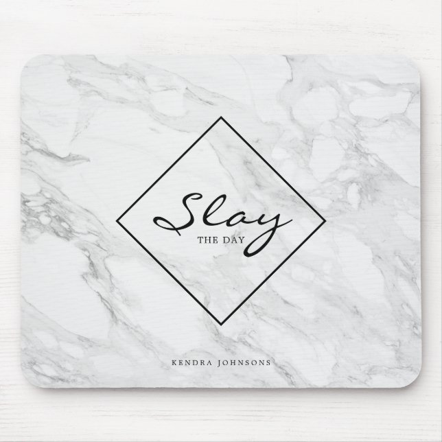 Modern marble mouse mat (Front)