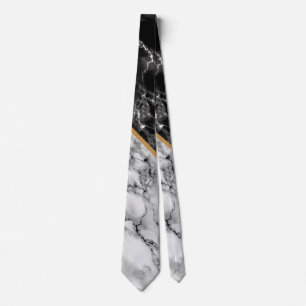 Modern Marble Neck Tie