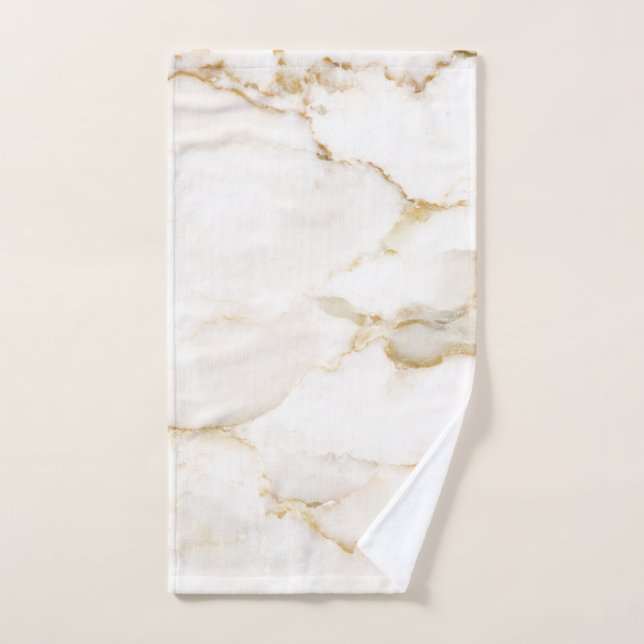 Modern Marble Pattern  Hand Towel (Hand Towel)