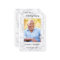 Modern Marble Photo Funeral Memorial Prayer Card