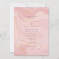 Modern Marble Pink Gold Glitter Background
