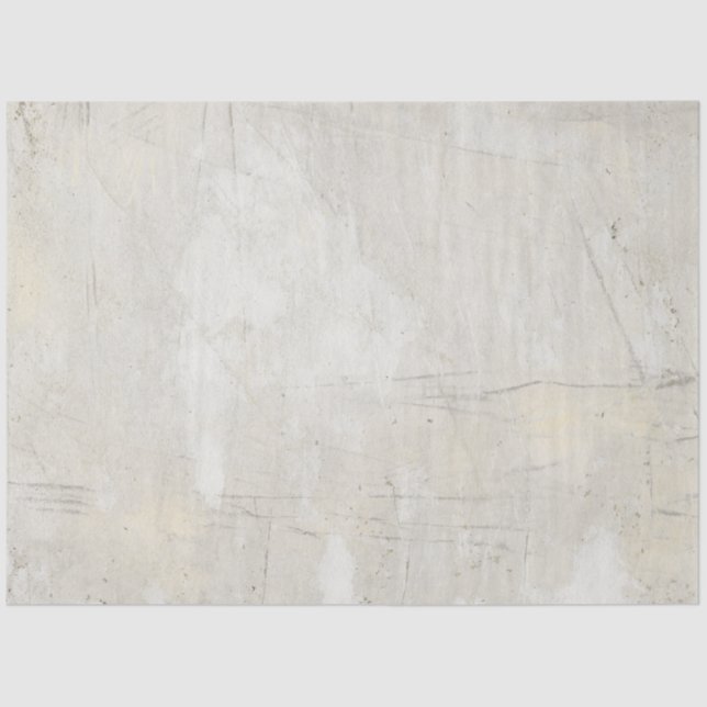 Modern Marble Texture Grey Beige Decoupage Art Tissue Paper (Front)