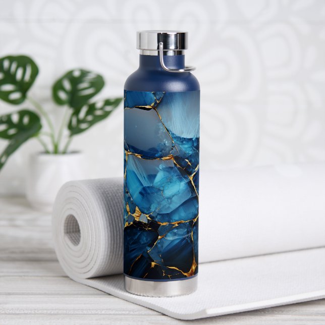 Modern Marble Water Bottle (Yoga)