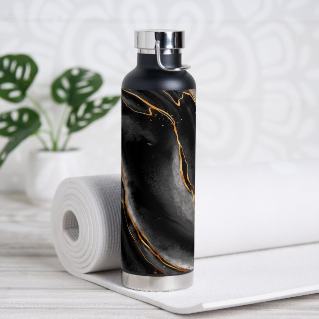 Modern Marble Water Bottle (Yoga)