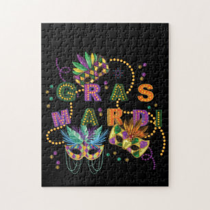 Modern Mardi Gras Jigsaw Puzzle