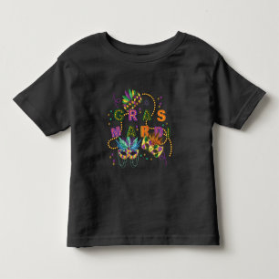 Modern Mardi Gras Toddler T-Shirt