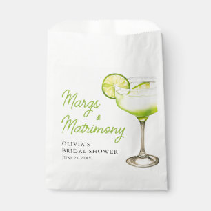Modern Margs & Matrimony Cocktail Bridal Shower Favour Bags
